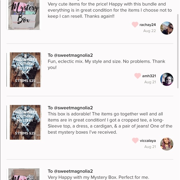 Fall/Winter Clothing Mystery Box 5 Items $25 - Picture 4 of 6